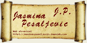 Jasmina Pešaljević vizit kartica